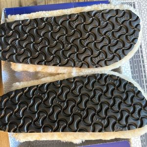 Birkenstock size 39 Boston, big buckle slip on